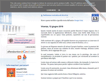 Tablet Screenshot of postaborto.it